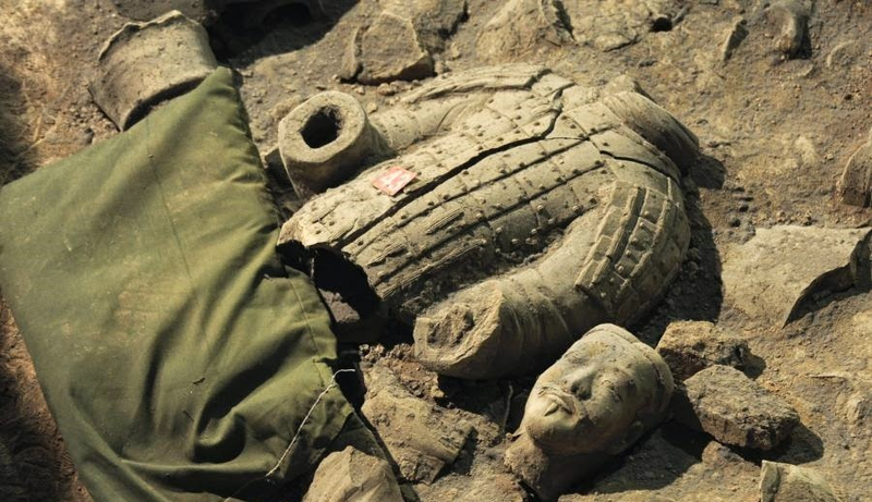 Illustration for article titled Over 1,400 Terracotta Soldiers Could Be Uncovered In New Dig